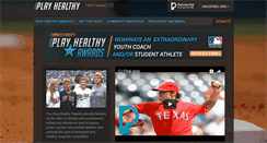 Desktop Screenshot of playhealthy.drugfree.org