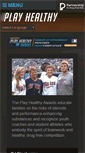 Mobile Screenshot of playhealthy.drugfree.org