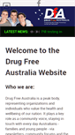 Mobile Screenshot of drugfree.org.au